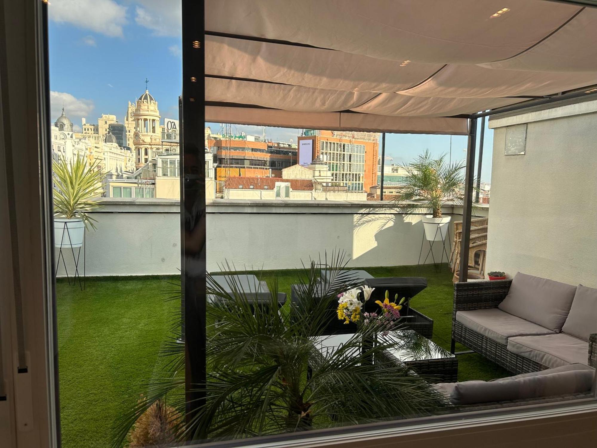Penthouse Madrid View 아파트 외부 사진