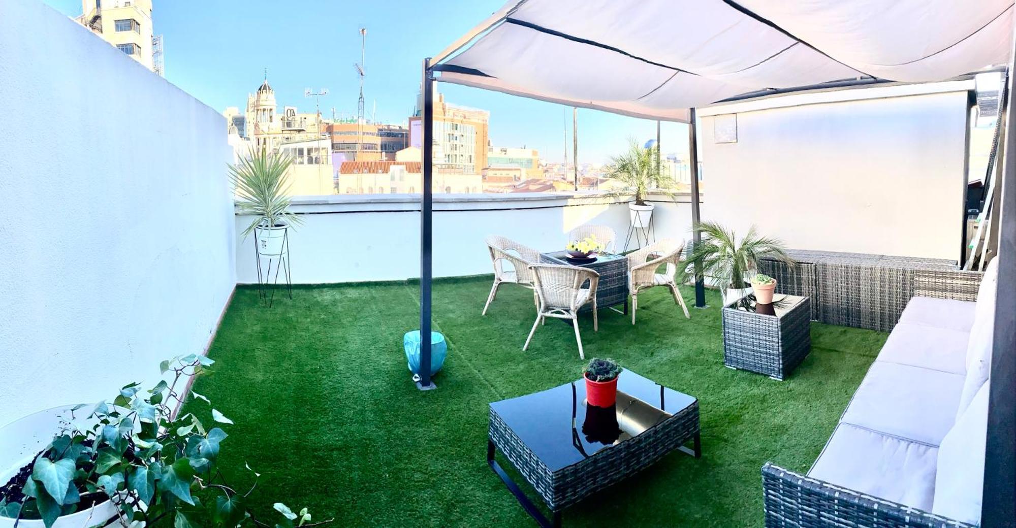 Penthouse Madrid View 아파트 외부 사진