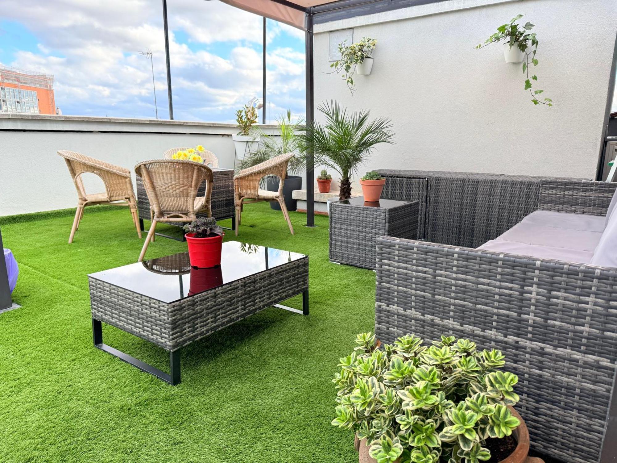 Penthouse Madrid View 아파트 외부 사진