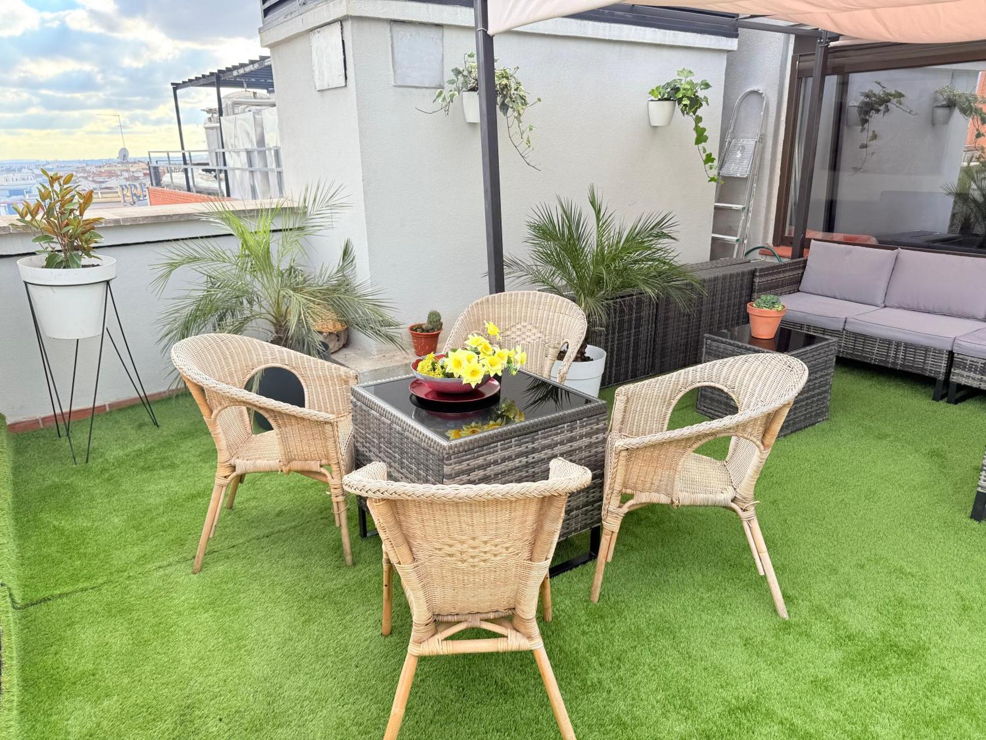 Penthouse Madrid View 아파트 외부 사진